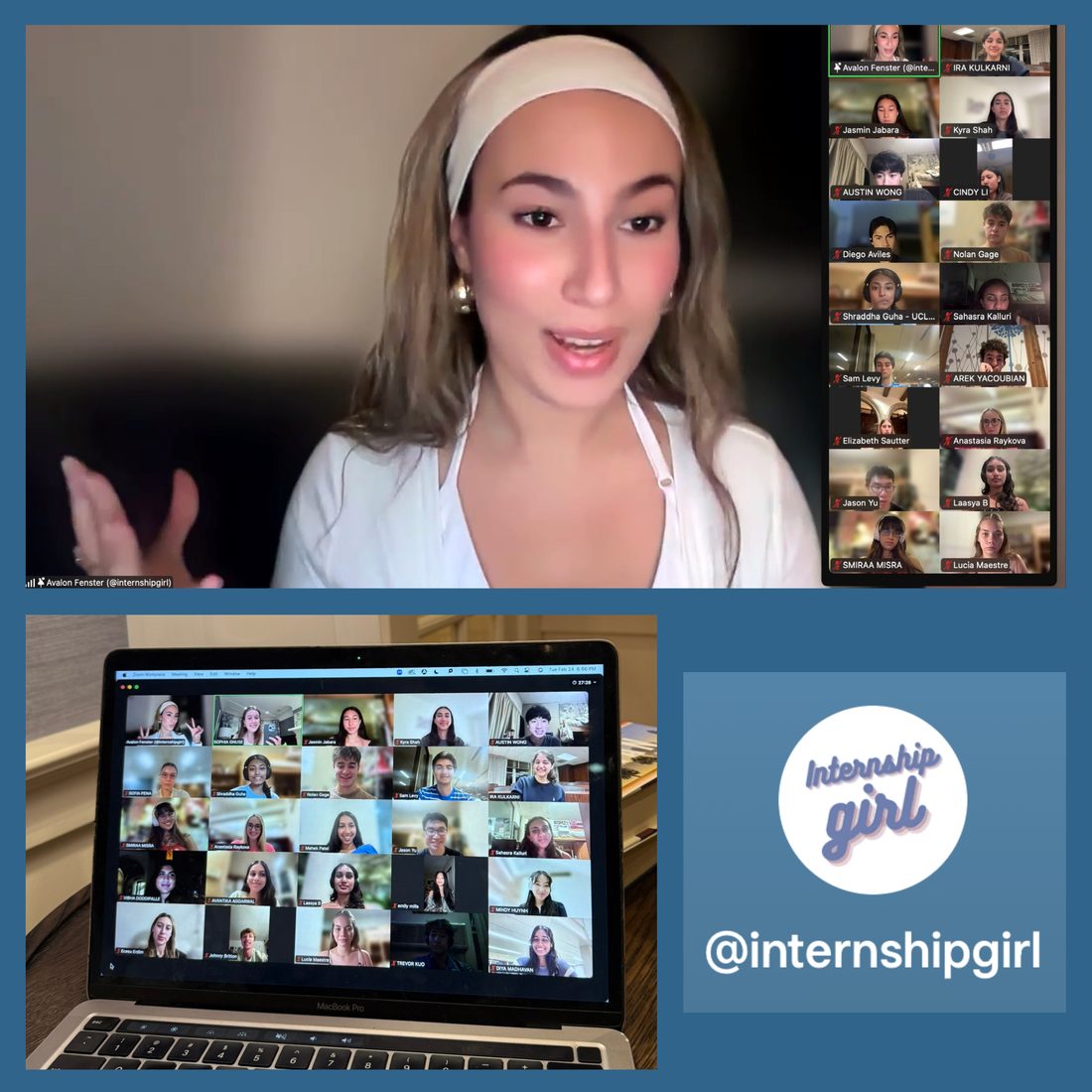Speaker session with internshipgirl